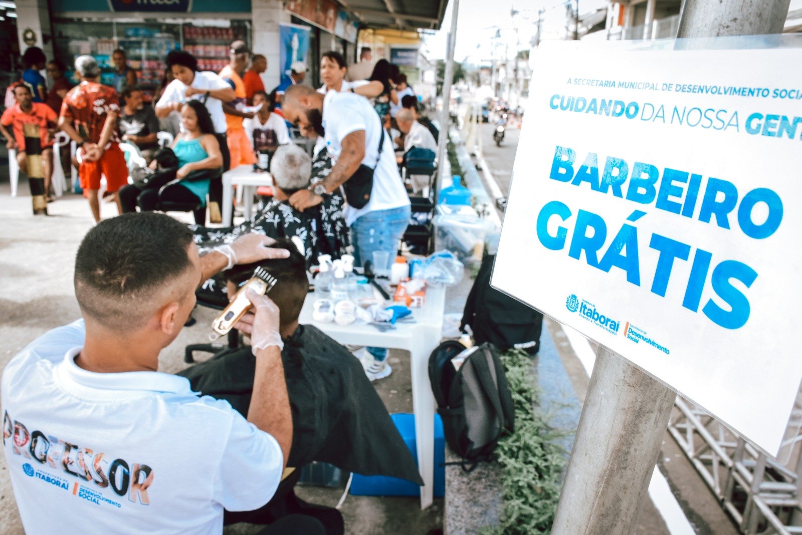 Itaboraí realiza ação social em Manilha com serviços gratuitos