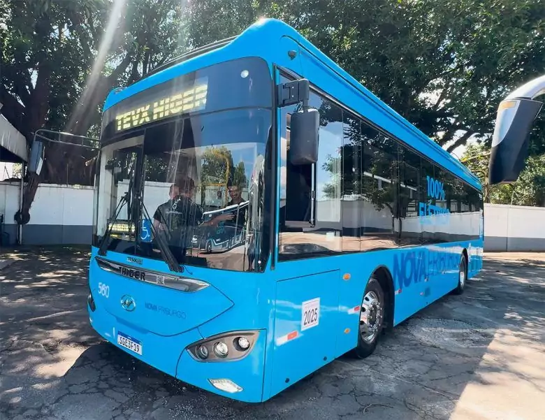 Rio retoma testes com ônibus elétrico após 11 anos