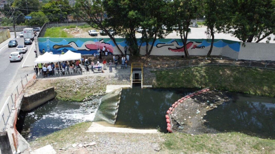 São Gonçalo reduz esgoto na Baía de Guanabara