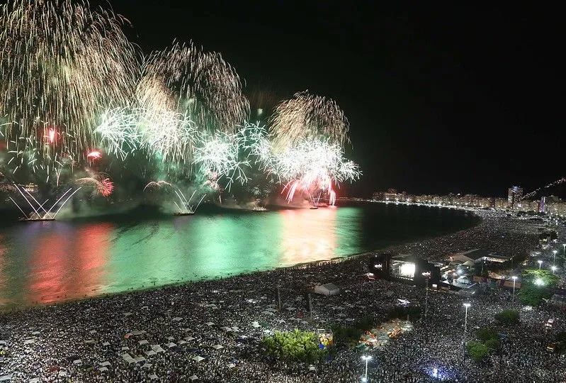 Réveillon 2026 no Rio: programação e esquema em Copacabana
